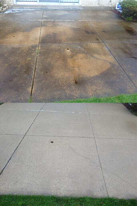 Concrete before after mobile