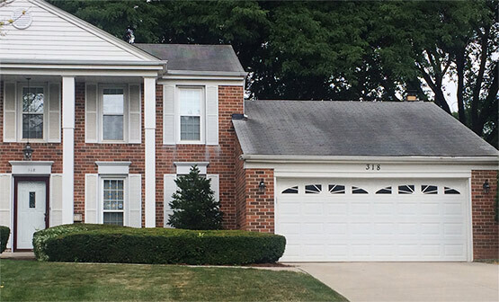 House Roof Cleaning - Before