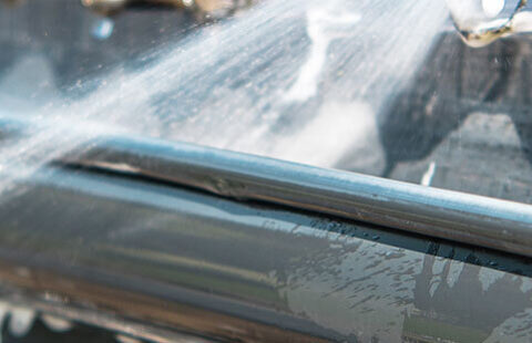 Commercial gutter cleaning hero