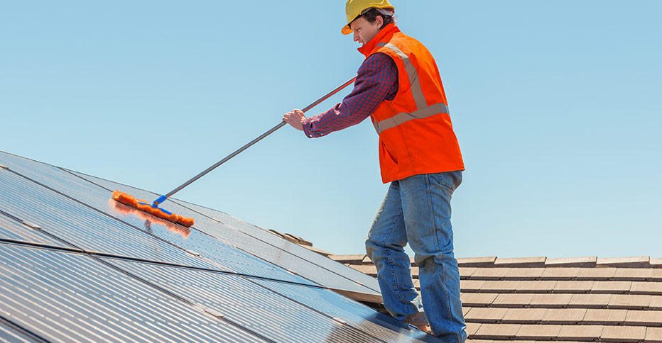 Cleaning of Solar Panels